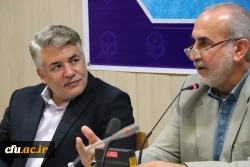 نشست صمیمی ریاست مرکز نظارت ، ارزیابی و تضمین کیفیت دانشگاه فرهنگیان با اساتید و اعضای هیأت و علمی 5