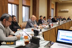 نشست صمیمی ریاست مرکز نظارت ، ارزیابی و تضمین کیفیت دانشگاه فرهنگیان با اساتید و اعضای هیأت و علمی 7