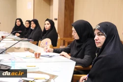 نشست صمیمی ریاست مرکز نظارت ، ارزیابی و تضمین کیفیت دانشگاه فرهنگیان با اساتید و اعضای هیأت و علمی 8