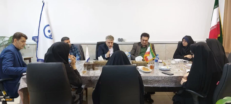 بازدید گروه نظارت و ارزیابی دانشگاه فرهنگیان از مدیریت امور پردیس های استان مازندران 9