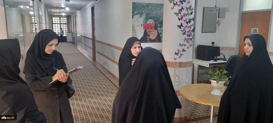 بازدید گروه نظارت و ارزیابی دانشگاه فرهنگیان از مدیریت امور پردیس های استان مازندران 11