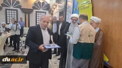 با حضور نماینده ولی فقیه در استان و امام جمعه بوشهر؛
رئیس دانشگاه فرهنگیان استان بوشهر تجلیل شد
 3