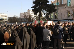 آیین تشییع و تدفین پیکر مطهر شهید گمنام در مرکز آموزش عالی شهید باهنر تهران 4