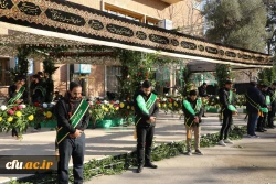 آیین تشییع و تدفین پیکر مطهر شهید گمنام در مرکز آموزش عالی شهید باهنر تهران 22