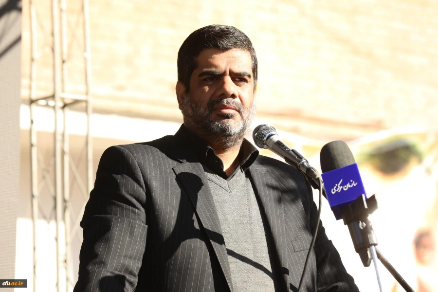 آیین تشییع و تدفین پیکر مطهر شهید گمنام در مرکز آموزش عالی شهید باهنر تهران 36