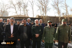 آیین تشییع و تدفین پیکر مطهر شهید گمنام در مرکز آموزش عالی شهید باهنر تهران 39