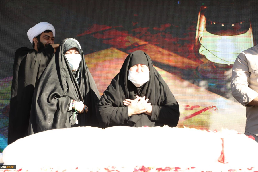 آیین تشییع و تدفین پیکر مطهر شهید گمنام در مرکز آموزش عالی شهید باهنر تهران 30