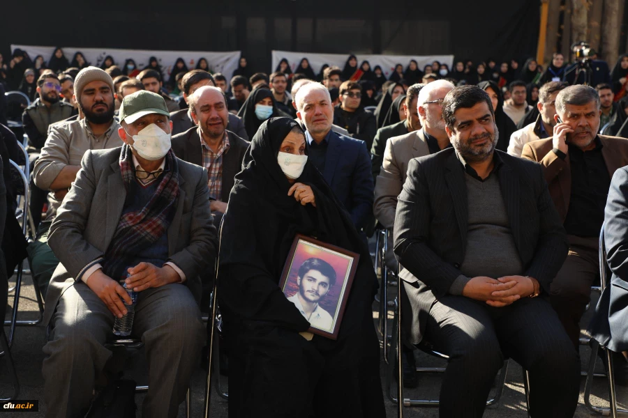 آیین تشییع و تدفین پیکر مطهر شهید گمنام در مرکز آموزش عالی شهید باهنر تهران 31