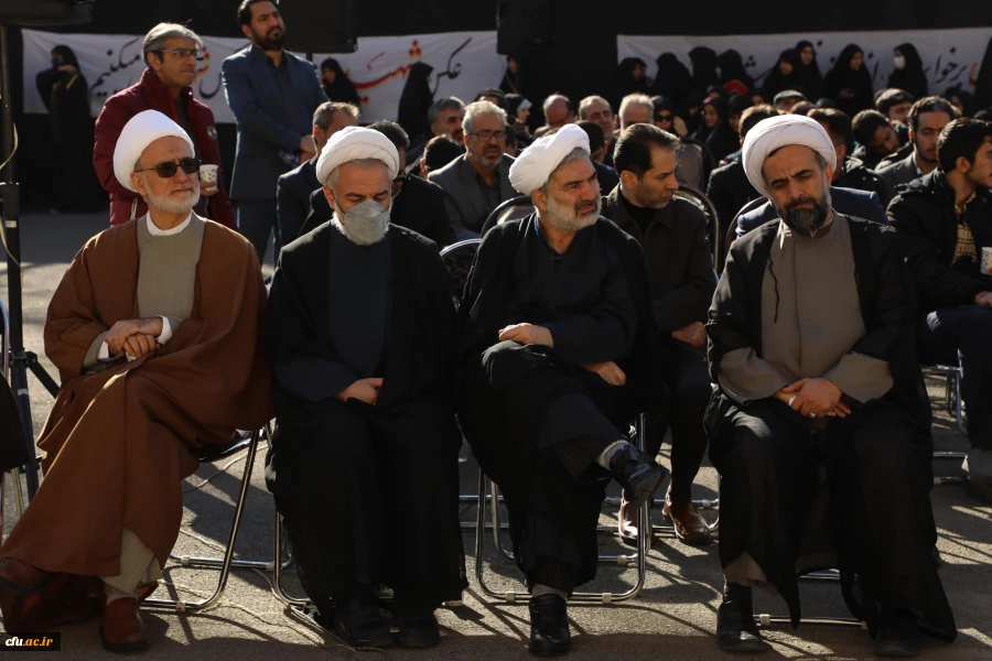 آیین تشییع و تدفین پیکر مطهر شهید گمنام در مرکز آموزش عالی شهید باهنر تهران 42