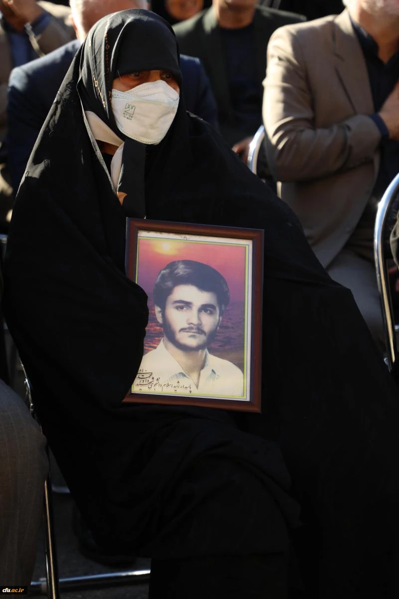 آیین تشییع و تدفین پیکر مطهر شهید گمنام در مرکز آموزش عالی شهید باهنر تهران 32
