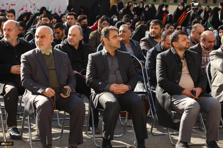 آیین تشییع و تدفین پیکر مطهر شهید گمنام در مرکز آموزش عالی شهید باهنر تهران 43