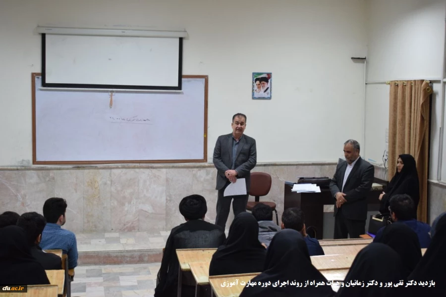 بازدید مسئولان مرکز نظارت و ارزیابی دانشگاه فرهنگیان از روند اجرای پودمان مهارت آموزی در پردیسها و مراکز خراسان رضوی 3