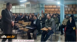 بازدید مسئولان مرکز نظارت و ارزیابی دانشگاه فرهنگیان از روند اجرای پودمان مهارت آموزی در پردیسها و مراکز خراسان رضوی 4