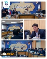 نشست هم اندیشی دکتر عالمیان با دبیران کانون های دانشجویی همیاران بهداشت و سلامت استان تهران و البرز 2