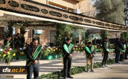 مراسم تشییع و تدفین شهید گمنام در مرکز آموزش عالی شهید باهنر تهران 6