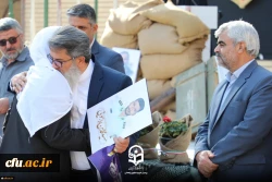 سالگرد تدفین شهید گمنام در پردیس رسالت استان سیستان و بلوچستان با حضور مدیر کل امور شاهد و ایثارگران 2