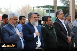 سالگرد تدفین شهید گمنام در پردیس رسالت استان سیستان و بلوچستان با حضور مدیر کل امور شاهد و ایثارگران 3