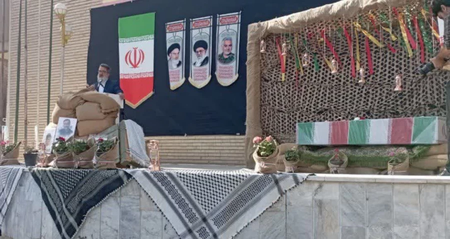 سالگرد تدفین شهید گمنام در پردیس رسالت استان سیستان و بلوچستان با حضور مدیر کل امور شاهد و ایثارگران 7