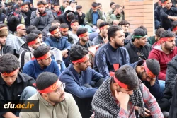  مراسم گرامیداشت شهدای حادثه تروریستی گلزار شهدای بین المللی کرمان ودانشجومعلم 