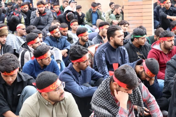  مراسم گرامیداشت شهدای حادثه تروریستی گلزار شهدای بین المللی کرمان ودانشجومعلم "شهیده فائزه رحیمی"  2