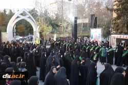 مراسم وداع با پیکر مطهر دانشجومعلم شهیده فائزه رحیمی- پردیس نسیبه  3