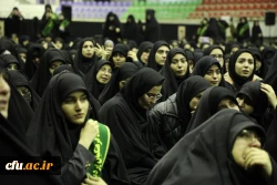 مراسم وداع با پیکر مطهر دانشجومعلم شهیده فائزه رحیمی- پردیس نسیبه  8