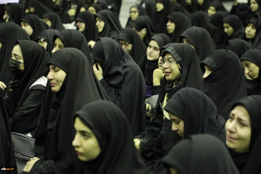 مراسم وداع با پیکر مطهر دانشجومعلم شهیده فائزه رحیمی- پردیس نسیبه  11