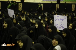 مراسم وداع با پیکر مطهر دانشجومعلم شهیده فائزه رحیمی- پردیس نسیبه  12