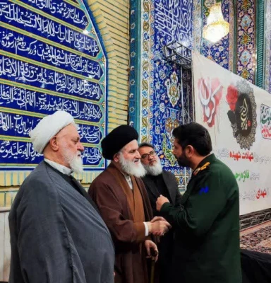 حضور و سخنرانی آیت الله توکل نماینده مردم استان مازندران و عضو مجلس خبرگان رهبری در سومین روز مراسم شهیده بزرگوار فائزه رحیمی 6