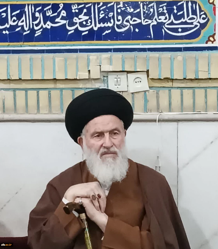 حضور و سخنرانی آیت الله توکل نماینده مردم استان مازندران و عضو مجلس خبرگان رهبری در سومین روز مراسم شهیده بزرگوار فائزه رحیمی 7