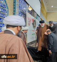 حضور و سخنرانی آیت الله توکل نماینده مردم استان مازندران و عضو مجلس خبرگان رهبری در سومین روز مراسم شهیده بزرگوار فائزه رحیمی 8