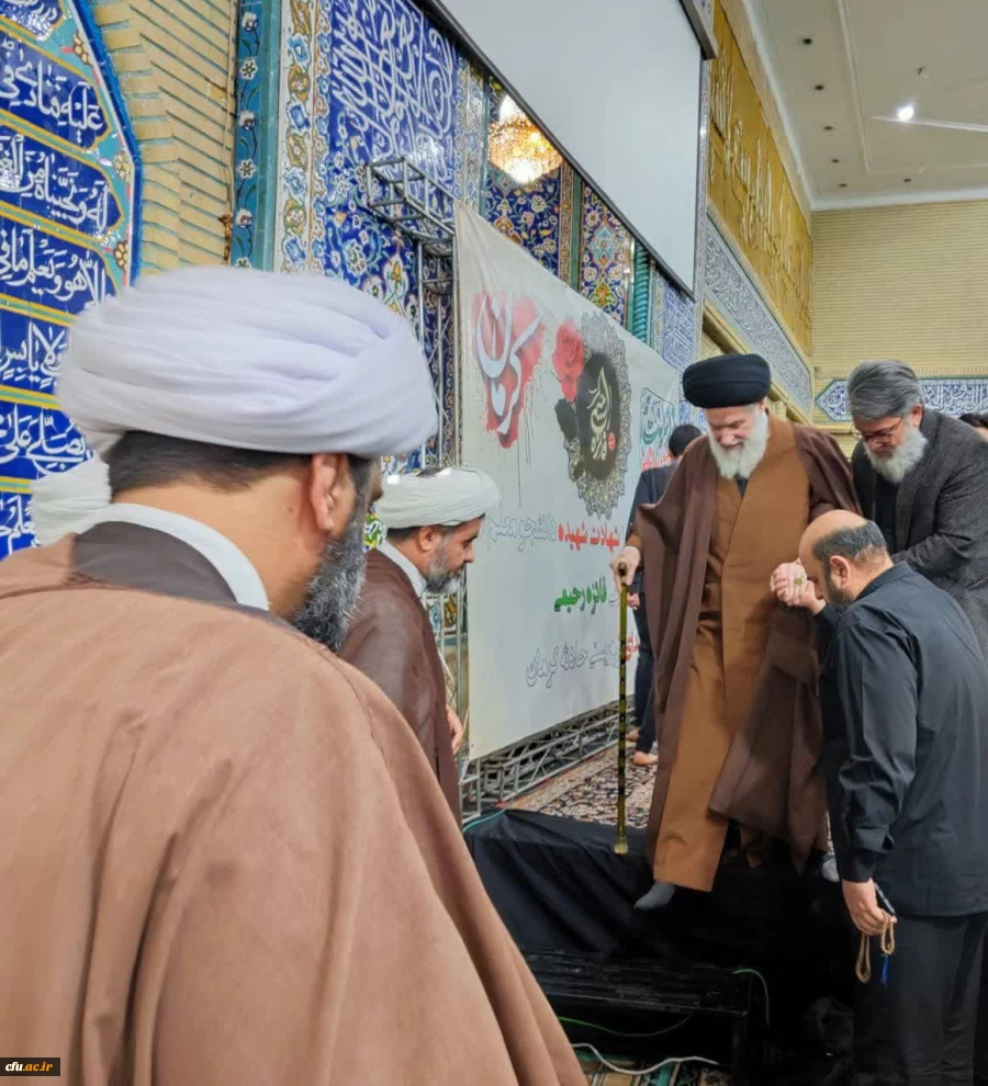 حضور و سخنرانی آیت الله توکل نماینده مردم استان مازندران و عضو مجلس خبرگان رهبری در سومین روز مراسم شهیده بزرگوار فائزه رحیمی 8