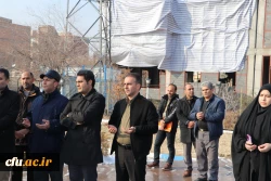 آیین سومین سالگرد تدفین شهید گمنام پردیس فاطمه الزهرا (س)دانشگاه فرهنگیان استان آذربایجان شرقی برگزار شد. 5