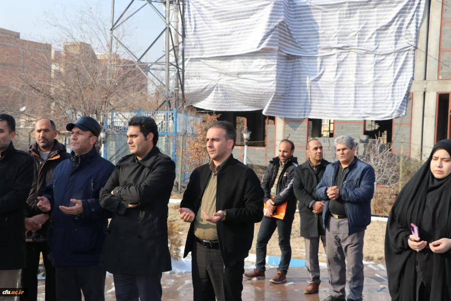 آیین سومین سالگرد تدفین شهید گمنام پردیس فاطمه الزهرا (س)دانشگاه فرهنگیان استان آذربایجان شرقی برگزار شد. 5