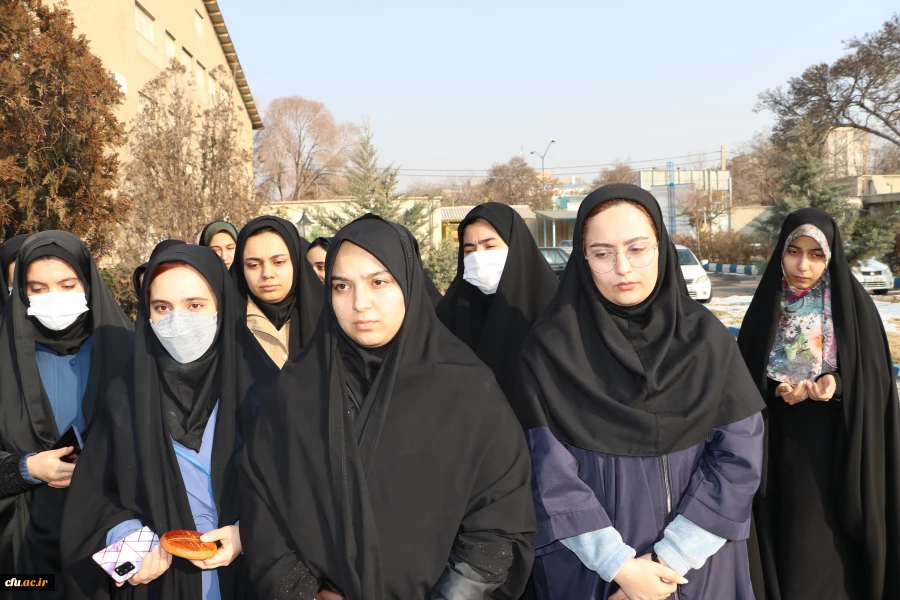 آیین سومین سالگرد تدفین شهید گمنام پردیس فاطمه الزهرا (س)دانشگاه فرهنگیان استان آذربایجان شرقی برگزار شد. 6