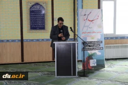 آیین سومین سالگرد تدفین شهید گمنام پردیس فاطمه الزهرا (س)دانشگاه فرهنگیان استان آذربایجان شرقی برگزار شد. 2