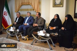 دیدار هیات رئیسه دانشگاه فرهنگیان کرمانشاه با نماینده ولی فقیه در استان و امام جمعه کرمانشاه 4