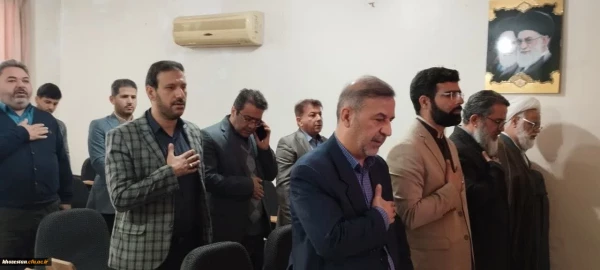 مراسم افتتاحیه حوزه علوم اسلامی در دانشگاه فرهنگیان استان خوزستان با حضور جناب آقای علیزاده و جناب آقای دکتر فاضلیمدیر کل و معاون اداره کل شاهد و ایثارگران برگزار شد. 5