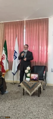 مراسم افتتاحیه حوزه علوم اسلامی در دانشگاه فرهنگیان استان خوزستان با حضور جناب آقای علیزاده و جناب آقای دکتر فاضلیمدیر کل و معاون اداره کل شاهد و ایثارگران برگزار شد. 6