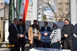 مراسم گرامیداشت شهید گمنام دانشگاه فرهنگیان کرمانشاه با حضور سردار رحیم نوعی اقدم و غلامحسن علیزاده مدیر کل اداره شاهد و ایثارگران دانشگاه فرهنگیان 3