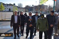 مراسم گرامیداشت شهید گمنام دانشگاه فرهنگیان کرمانشاه با حضور سردار رحیم نوعی اقدم و غلامحسن علیزاده مدیر کل اداره شاهد و ایثارگران دانشگاه فرهنگیان 15