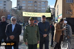 مراسم گرامیداشت شهید گمنام دانشگاه فرهنگیان کرمانشاه با حضور سردار رحیم نوعی اقدم و غلامحسن علیزاده مدیر کل اداره شاهد و ایثارگران دانشگاه فرهنگیان 16