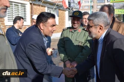 مراسم گرامیداشت شهید گمنام دانشگاه فرهنگیان کرمانشاه با حضور سردار رحیم نوعی اقدم و غلامحسن علیزاده مدیر کل اداره شاهد و ایثارگران دانشگاه فرهنگیان 18