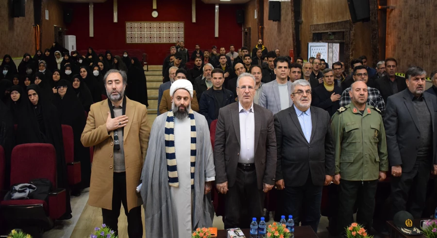 مراسم گرامیداشت شهید گمنام دانشگاه فرهنگیان کرمانشاه با حضور سردار رحیم نوعی اقدم و غلامحسن علیزاده مدیر کل اداره شاهد و ایثارگران دانشگاه فرهنگیان 19