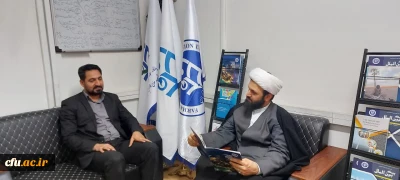 دیدار مدیر امور بین الملل با حجت الاسلام و المسلمین حمید نیکزاد «مشاور وزیر» و «دبیر ستاد همکاری های حوزه علمیه و آموزش و پرورش»