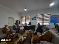 دیدار رئیس دانشگاه فرهنگیان آذربایجان شرقی با مدیر کل سازمان تبلیغات اسلامی استان
 6