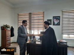 دیدار رئیس دانشگاه فرهنگیان آذربایجان شرقی با مدیر کل سازمان تبلیغات اسلامی استان
 7