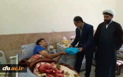 دیدار رئیس دانشگاه فرهنگیان استان از جانبازان آسایشگاه ایثار کرمان 4