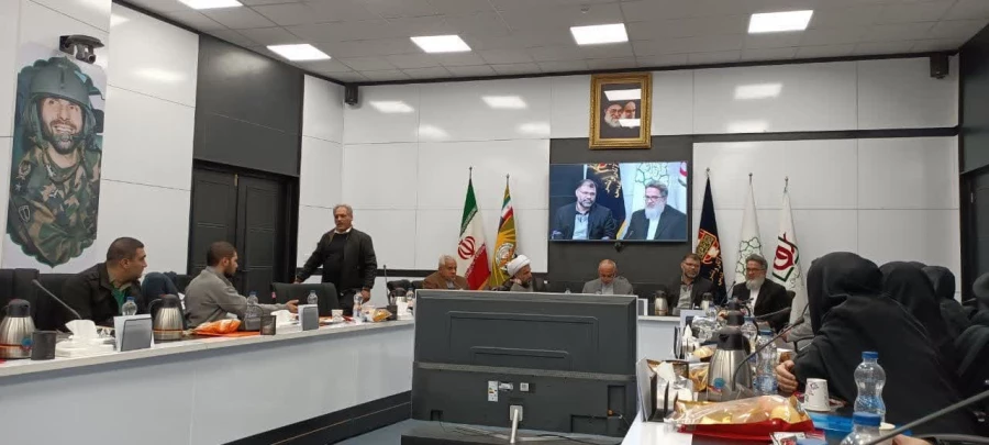 برگزاری نخستین نشست مشترک دبیران کانون علمی فرهنگی ایثار و دبیران ستاد شاهد با همراهی روسای پردیس و مراکز استان تهران 4