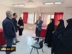 بازدید مدیران و کارشناسان سازمان اداری و استخدامی از فرآیند ارزیابی تکمیلی دانشگاه فرهنگیان 2
